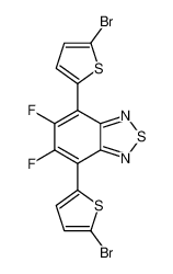 4,7-二(5-溴噻吩基-2-)-5,6-二氟-2,1,3-苯并噻二唑 CAS：1304773-89-4 现货供应 