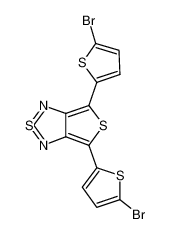 4,6-双(5-溴-2-噻吩基)噻吩[3,4-c][1,2,5]噻二唑 CAS：1145743-00-5