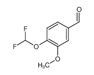 3-甲氧基-4-(二氟甲氧基)苯甲醛 CAS：162401-70-9 现货供应 高校研究所 先发后付