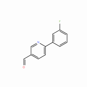 6-(3-氟苯基)-3-吡啶甲醛CAS号898795-81-8；科研试剂/质量保证