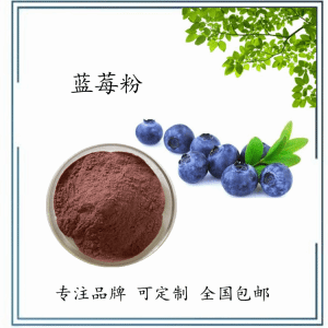 蓝莓粉   速水溶   可定制 包邮