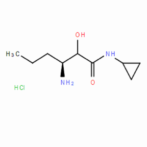 (3S)-3-氨基-N-环丙基-2-羟基己酰胺盐酸盐   CAS号：850252-34-5