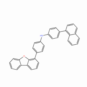 4-(4-二苯并呋喃)-N-[4-(1-萘基)苯基]-苯胺CAS号2097371-73-6；分析纯/现货