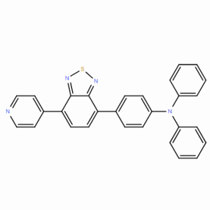 N，N-二苯基苯胺-4-[7-（4-吡啶基）-2,1,3-苯并噻二唑-4-基]CAS号1622455-74-6；现货优势供应，可按需分装，实验室直发，质量保证欢迎咨询！