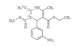 尼群地平-13C4