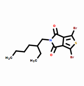 1,3-二溴-5-乙基己基-4H-噻吩并(3,4-C)吡咯-4,6(5H)-二酮，CAS：1231160-83-0 实验室自主研发，高校及研究所，先发后付，质量保证！！！欢迎垂询购买~