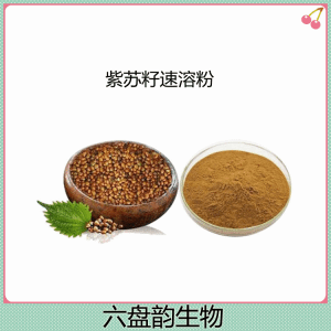 紫苏籽速溶粉  浓缩卒取 喷雾干燥可试样
