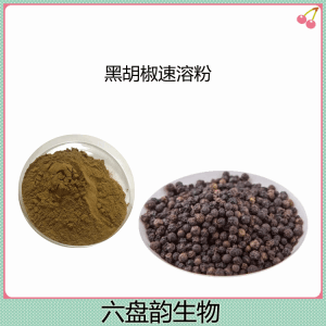 黑胡椒速溶粉 六盘韵生物供应 黑胡椒粉 水溶性好