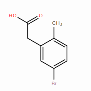 2-(5-溴-2-甲基苯基)乙酸CAS号854646-94-9；专业试剂/现货促销；化学纯