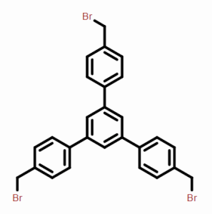 1,3,5-三(4-溴甲基苯基)苯，CAS号：42837-44-5库存现货促销，高校及研究所，先发后付，质量保证！！欢迎