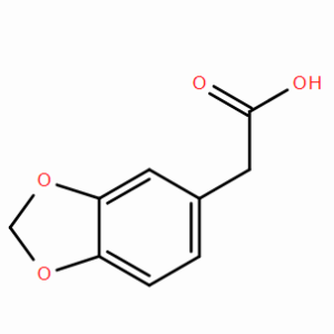2-(苯并[d] [1,3]二氧杂环戊烯-5-基)乙酸CAS号2861-28-1;厂家常备库存/现货促销