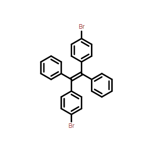 1,2-二-(4-溴苯基)-1,2-二苯乙烯，CAS号：184239-35-8 高校及研究所，先发后付，质量保证！！！