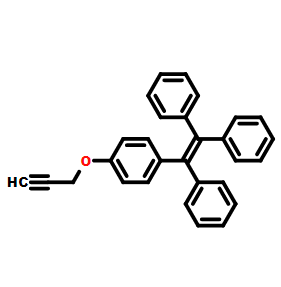 1-(4-丙炔氧基苯基)-1,2,2-三苯基]乙烯，CAS号：1644078-88-5科研现货，高校及研究所，先发后付！