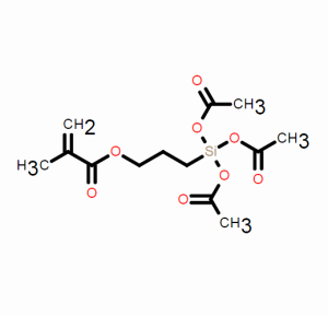 3-[三(乙酰氧基)硅基]丙基甲基丙烯酸酯，CAS号：51772-85-1科研产品，高校及研究所，先发后付，质量保证！！