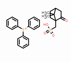 三苯基硫鎓樟脑磺酸盐,CAS号：227199-92-0,阳离子光引发剂，现货产品，高校及研究所，先发后付，质量保证！！！欢迎垂询！！！