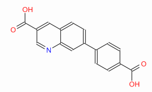 7-(4-羧基苯基)-羧酸-喹啉   CAS：1891085-32-7  杰克斯JACS  科研现货  优势产品