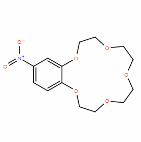 4-硝基苯并-15-冠-5 ； CAS号：60835-69-0，实验室自主研发，大小包装均可，冠醚系列均可提供，高校及研究所，先发后付，质量保证！！！欢迎垂询购买~