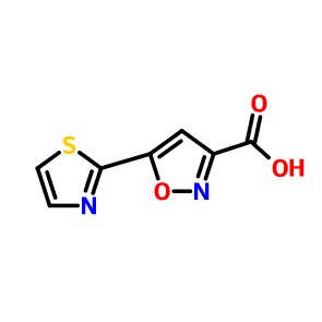 5-(2-噻唑基)异噁唑-3-甲酸CAS：933759-69-4