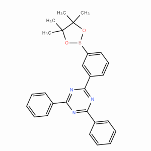 2,4-二苯基-6-(3-(硼酸频哪醇酯-2-基)苯基)-1,3,5-三嗪CAS号1269508-31-7；现货直销