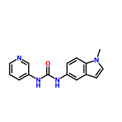 1-(1-甲基-1H-吲哚-5-基)-3-(吡啶-3-基)脲CAS号：143797-63-1现货供应