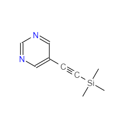 5-((三甲基甲硅烷基)乙炔)嘧啶CAS号：216309-28-3优势现货供应