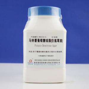 马铃薯葡萄糖琼脂（含氯霉素）  HB0233-5      250g