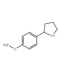 2-(4-甲氧苯基)-吡咯烷CAS号：74190-66-2现货供应
