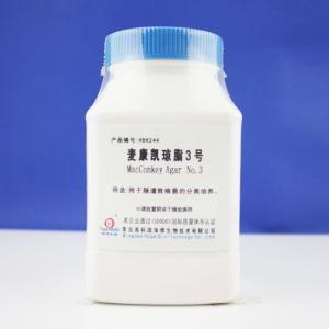 麦康凯琼脂3号	MacConkey Agar No.3   	HB6244   250g