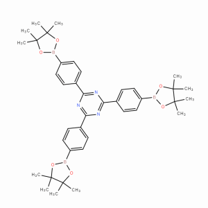 2.4.6-三（4-硼酸频醇酯苯基）-1.3.5-三嗪CAS号1447947-87-6（自实验室，优势产品常备库存）